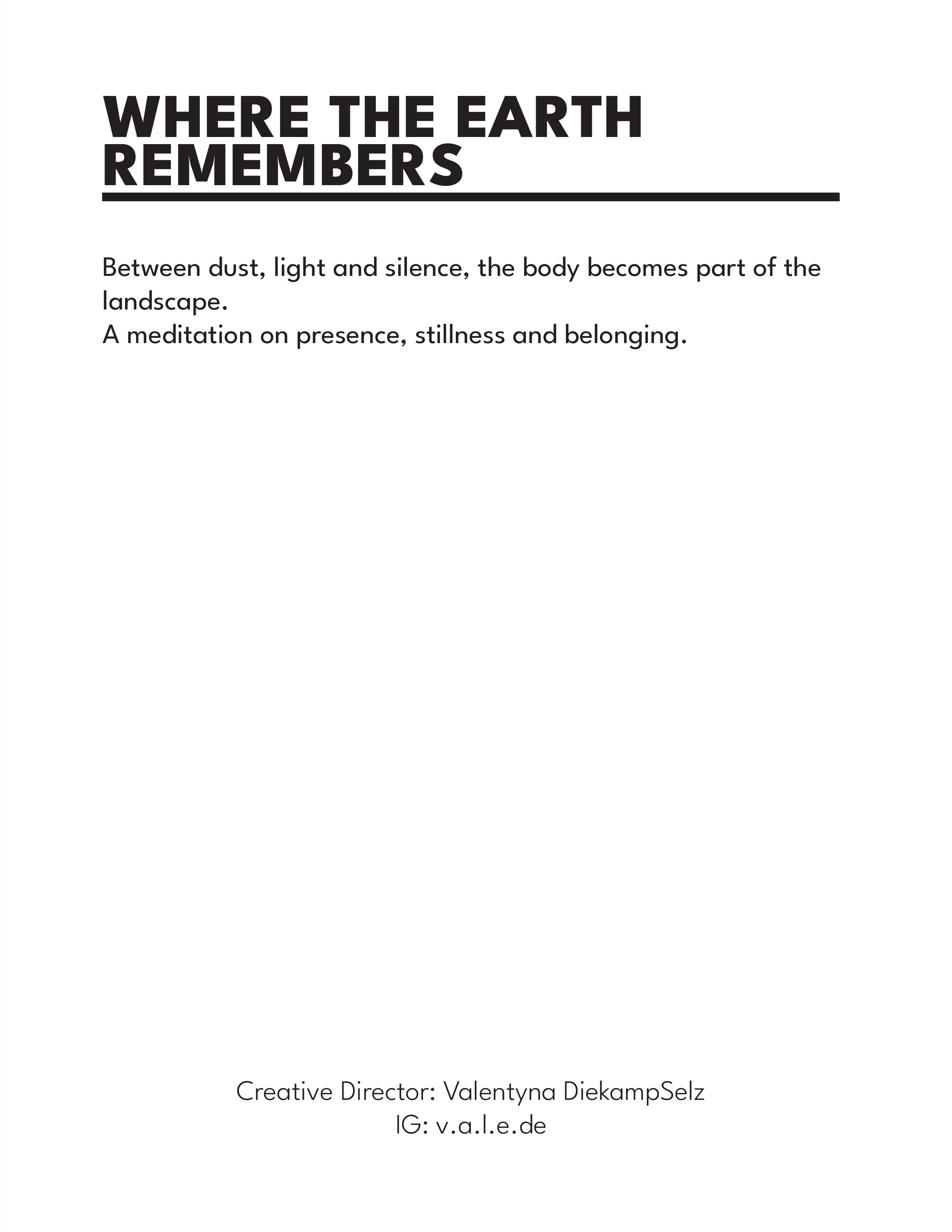 The Touch — Where the Earth Remembers